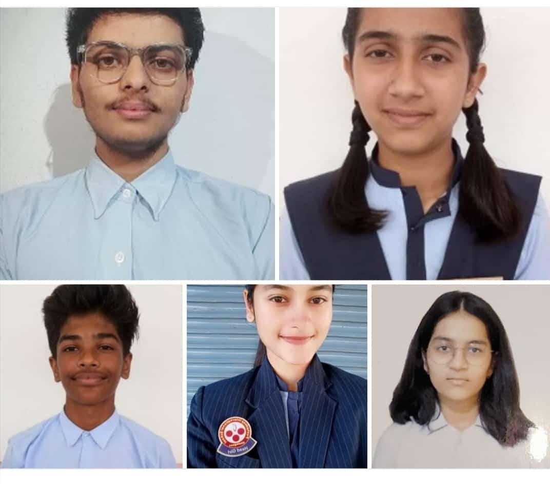 Khategaon Ki News Harsh Dubey achieved success by scoring 94% marks.