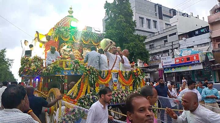 Bhopal News: Lord Jagannath Swami's Rath Yatra was taken out with great pomp in the city of lakes Bhopal