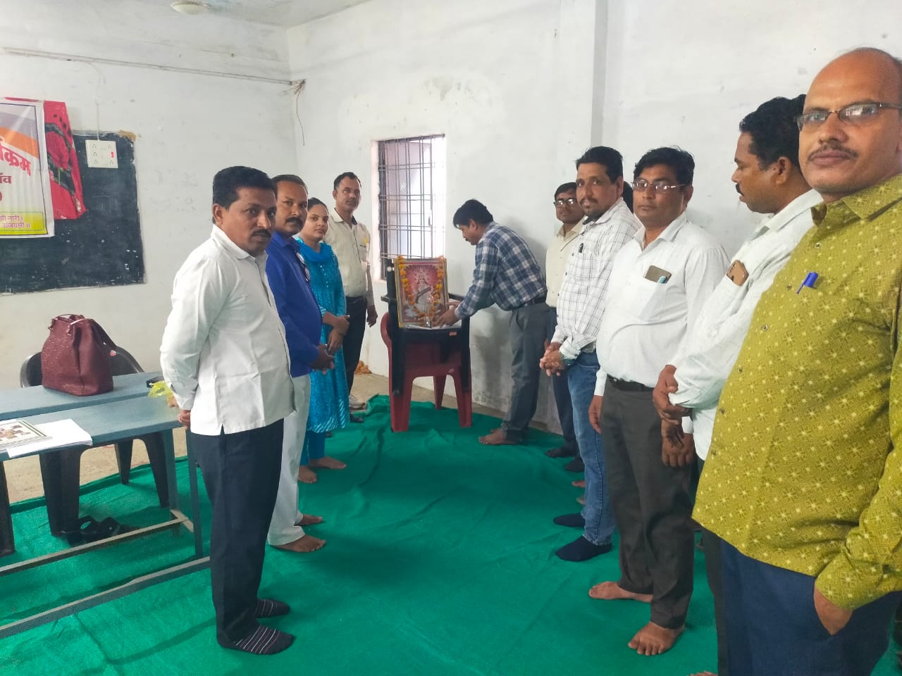 Khategaon News: One day training of Ullas Navbharat Literacy Program concluded.