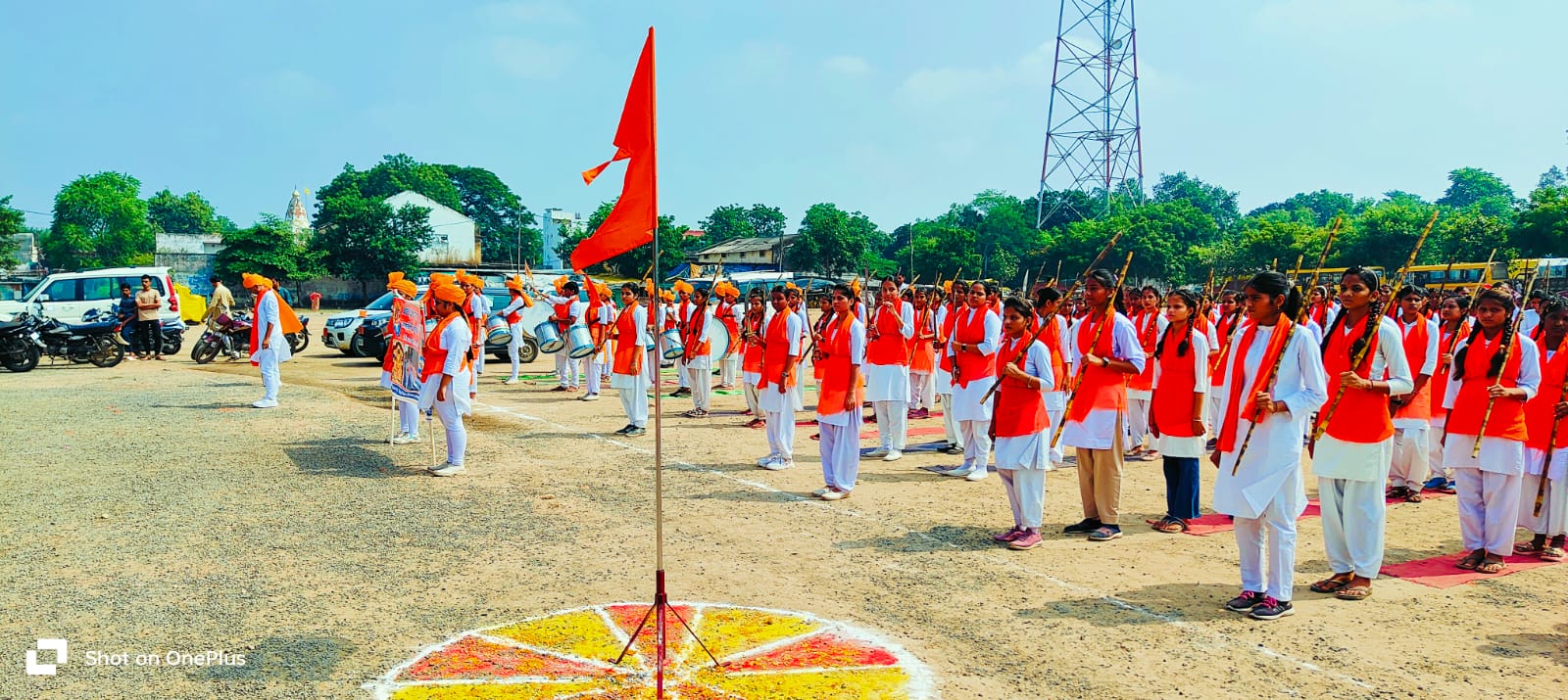 Vishwa Hindu Parishad Durga Vahini and women power's valour path march
