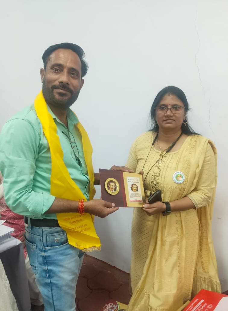 Innovative teachers were honored in Bhopal.