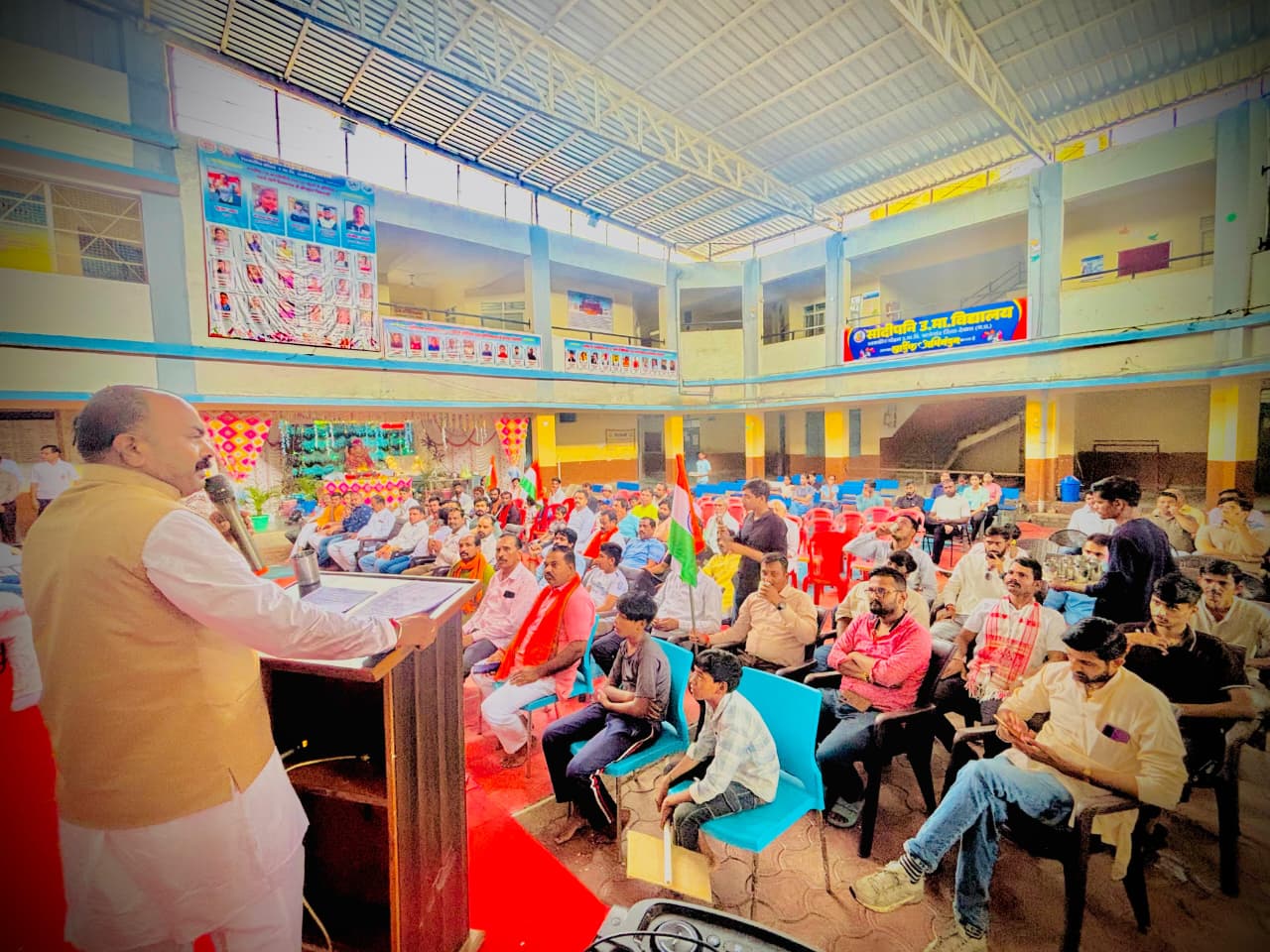 Khategaon News: Sports promotes discipline, self-esteem, confidence and team class