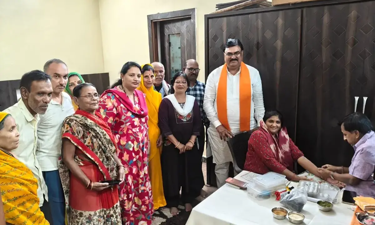 Harda Ki News:100 patients received free treatment during the two-day camp.