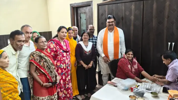 Harda Ki News:100 patients received free treatment during the two-day camp.